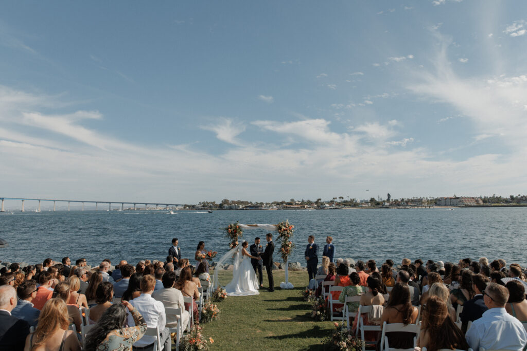 Malibu Farm San Diego waterfront wedding venue exterior